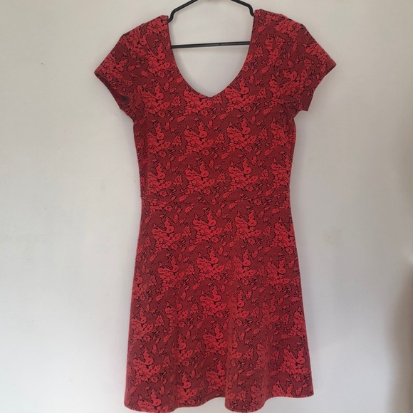 Topshop Dresses & Skirts - Topshop Coral Skater Dress